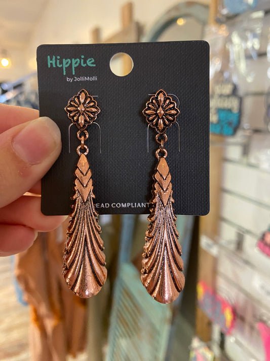 Copper Earrings