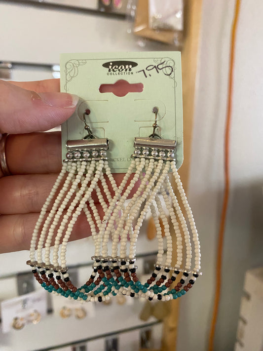 Native Bead Earrings
