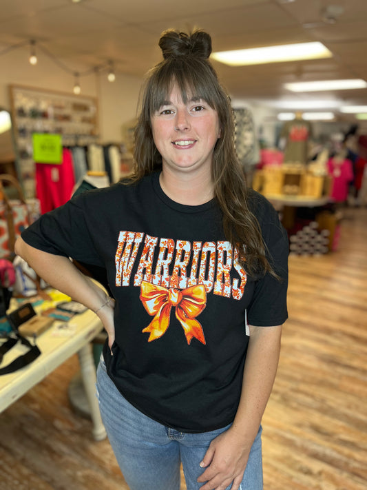 Warriors Floral Tee