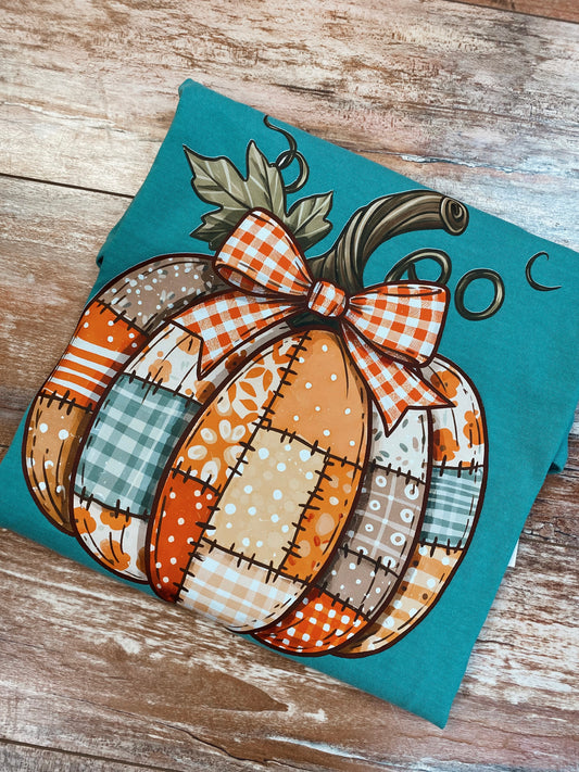 Patchwork Pumpkin CC Tee