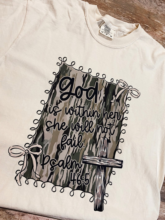 God Is Within Her CC Tee