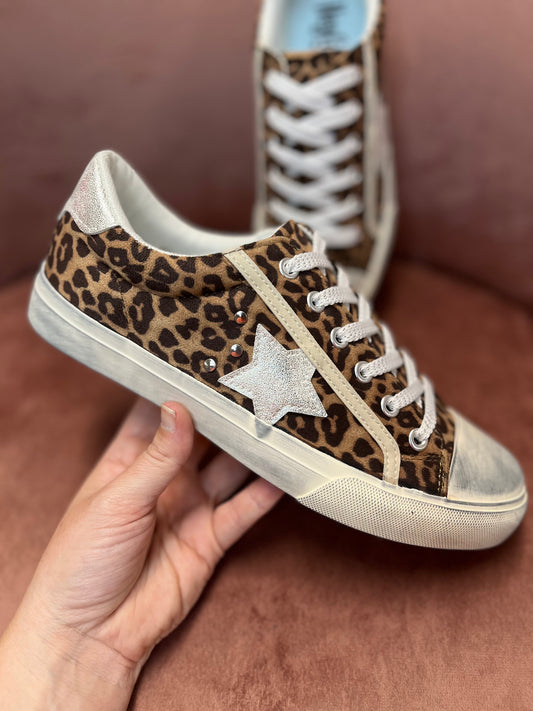 Corky Leopard Big Dipper Sneaker