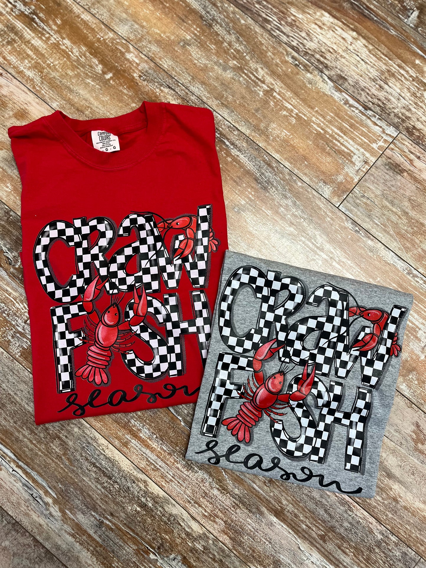 Check Crawfish Season Tee