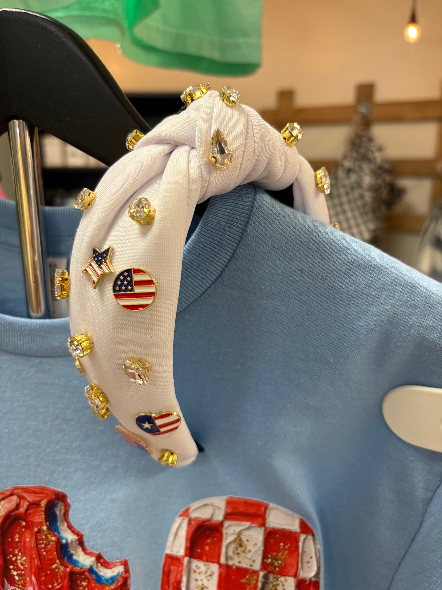 Patriotic Stud Headband
