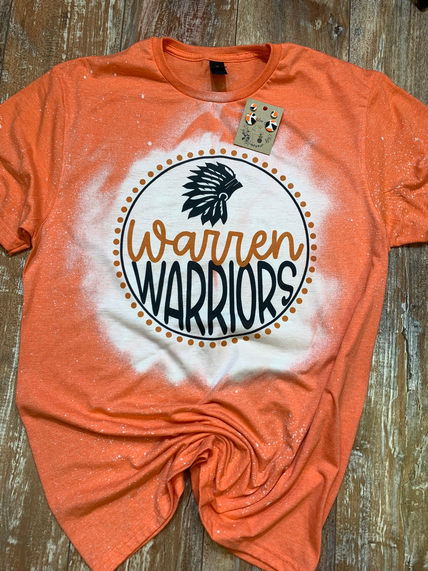 Warren Warrior Round Dot Tee