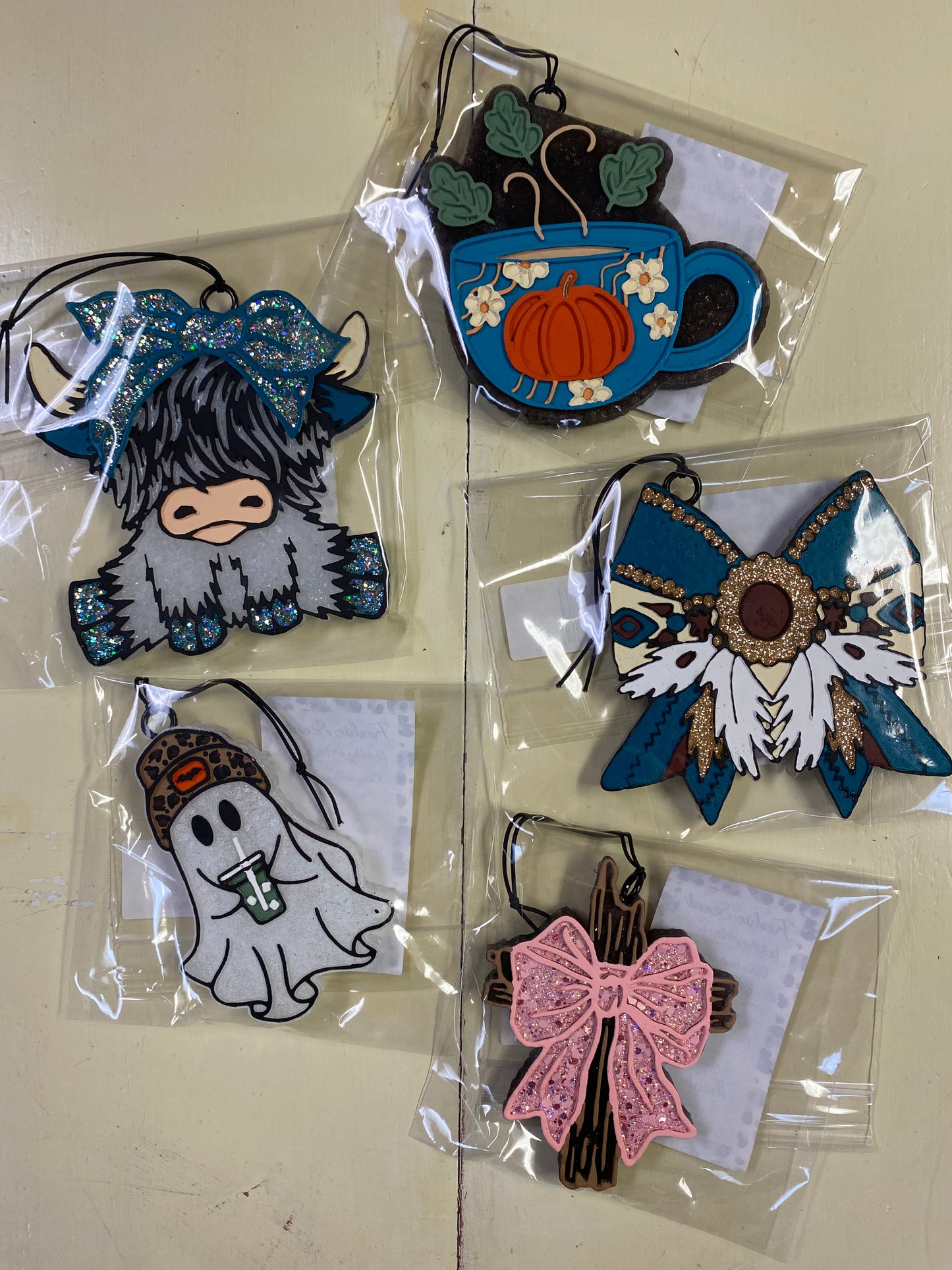 Leather and Lace Freshie