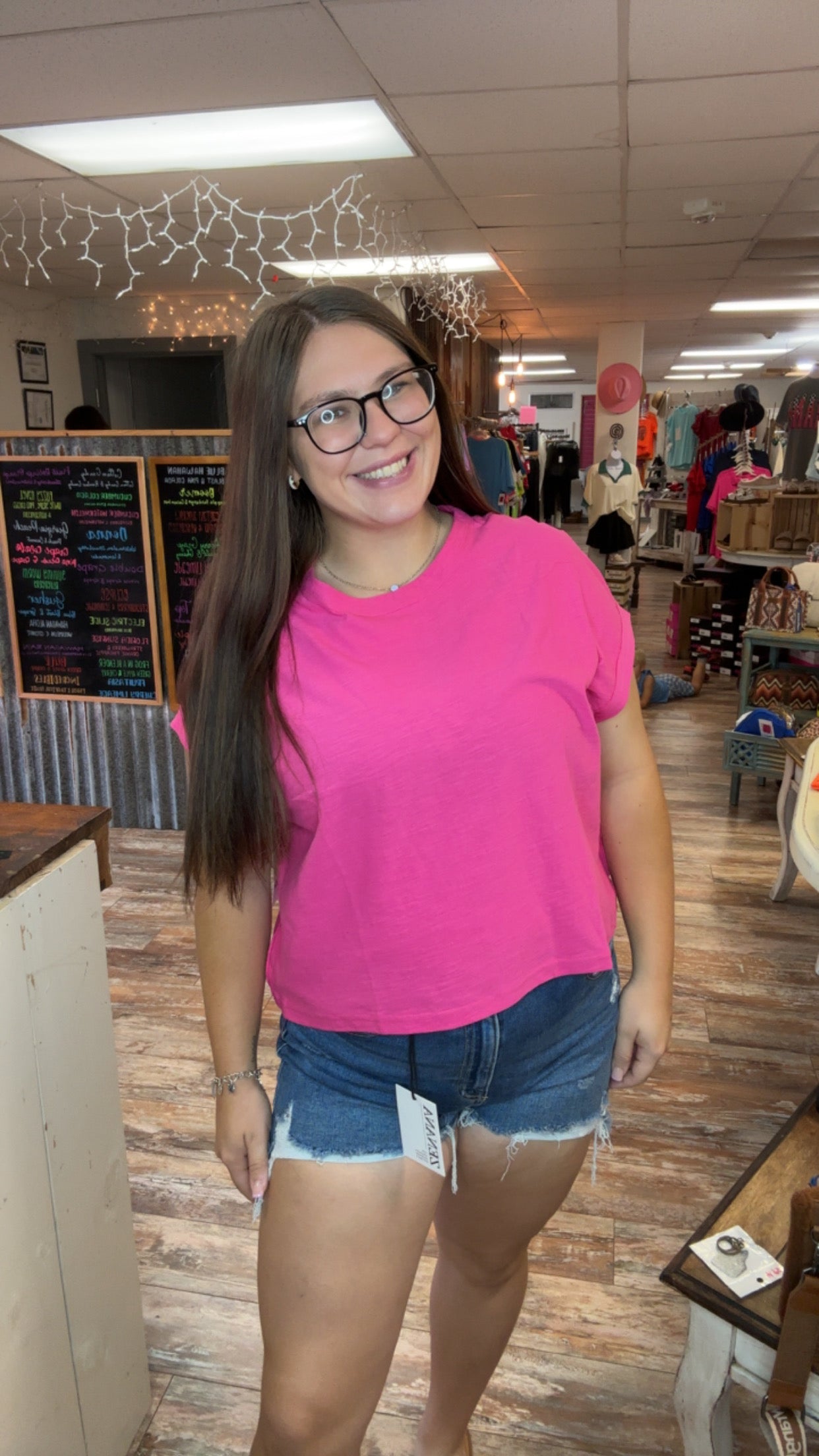Round Neck Short Sleeve Tee