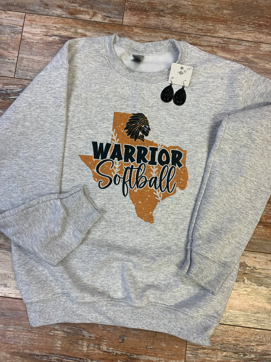 Warrior Texas Softball or Baseball Tee