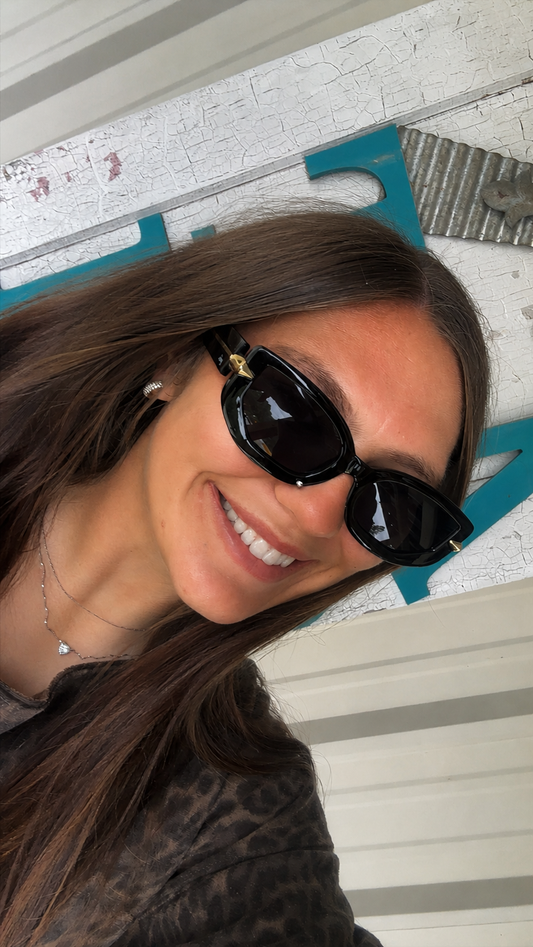 Sunbeam Dream Sunglasses - Brown Tortoise/Black