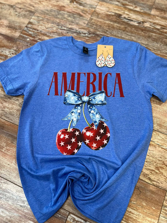 Cherry America Tee