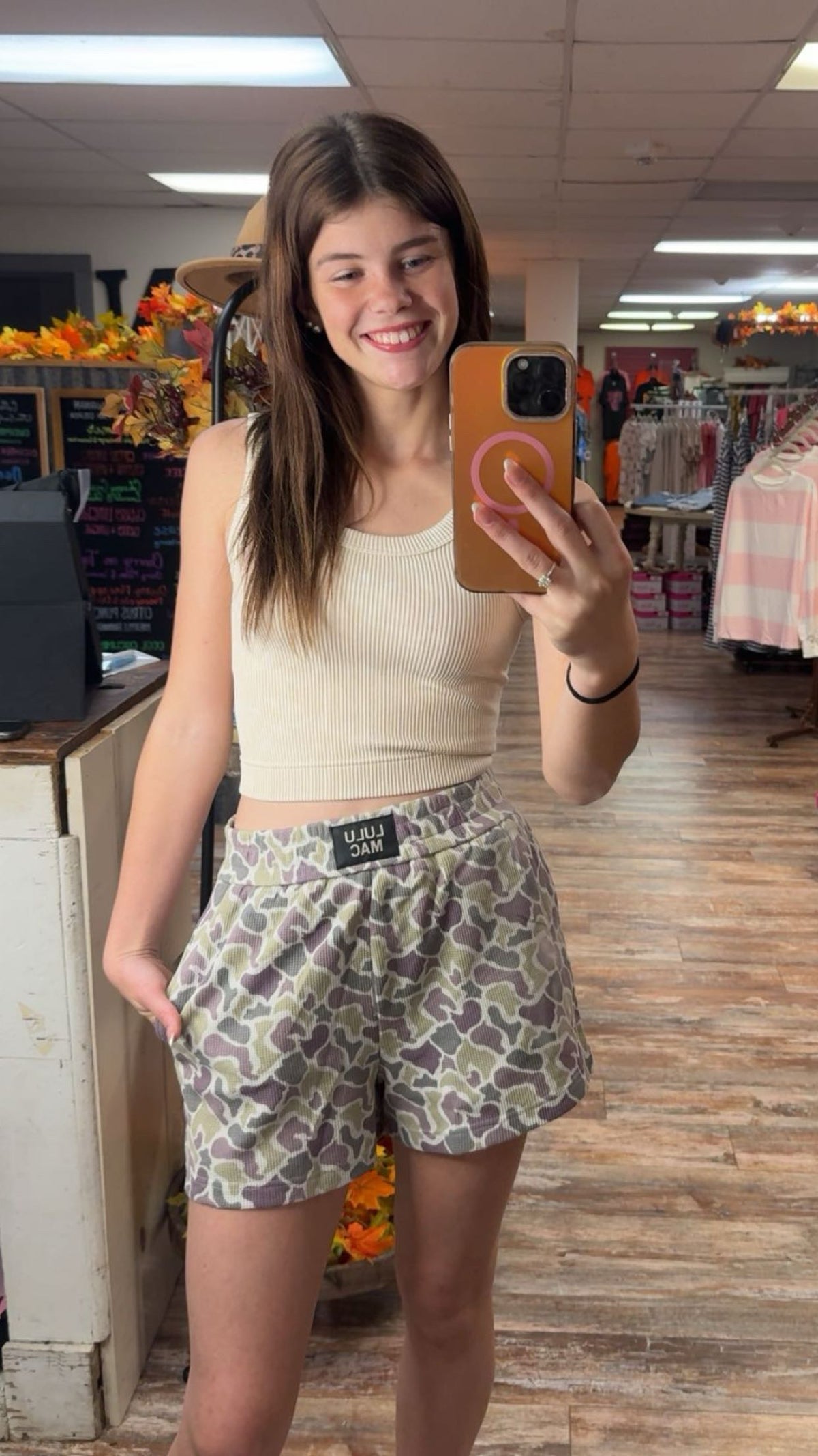 LuLu Mac Waffle Shorts