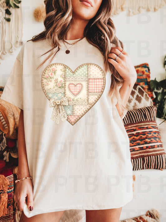 Vintage Heart Tee/Pullover