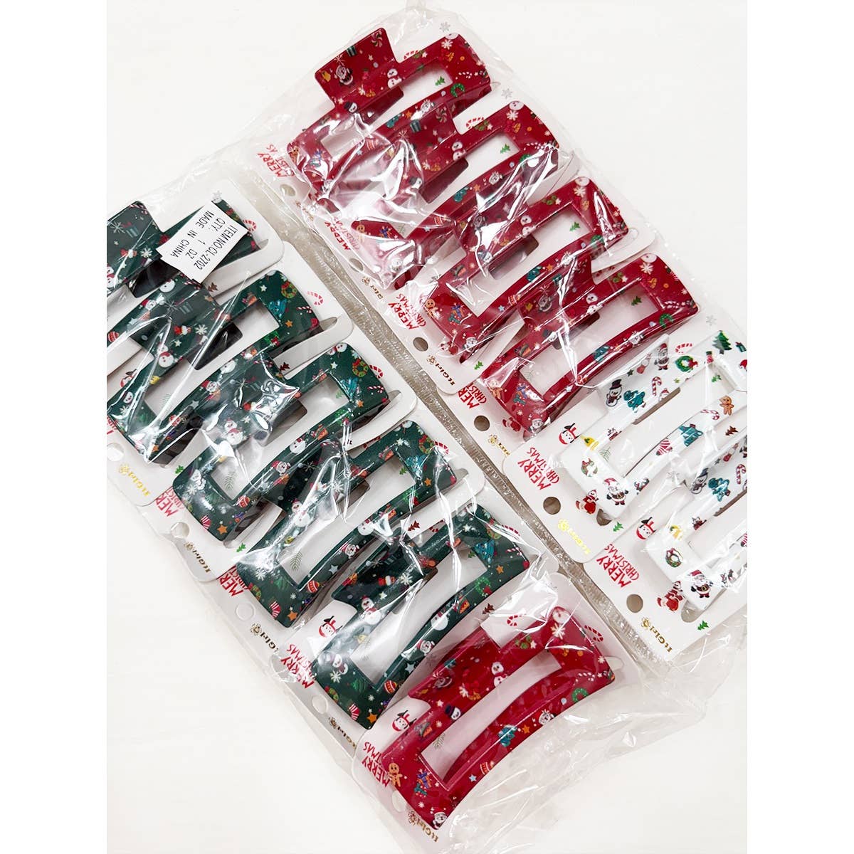 Christmas Hair Claw Clip