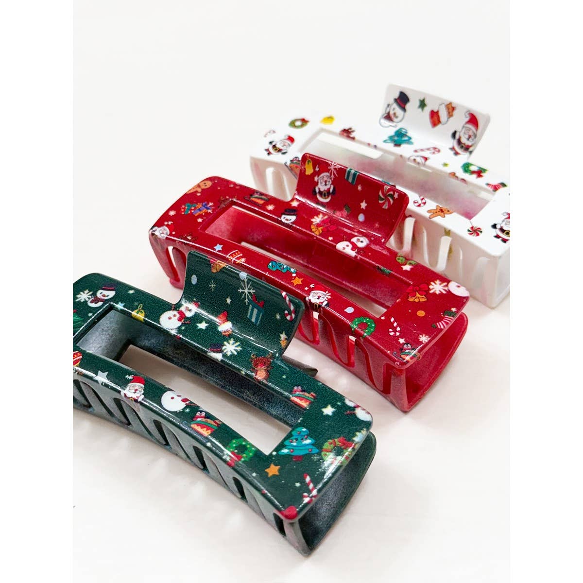 Christmas Hair Claw Clip