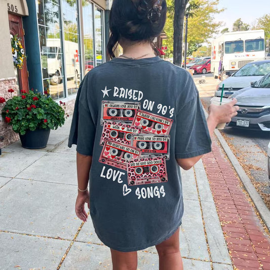 90s Cassette Tape Love Song Tee