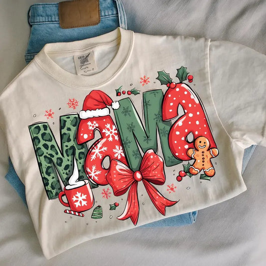 Christmas Mama Tee Or Pullover